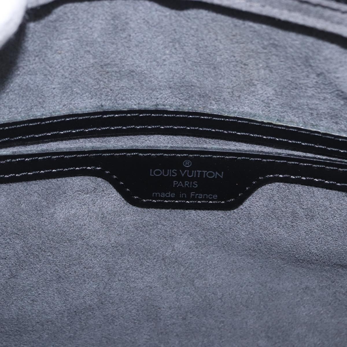 LOUIS VUITTON Epi Soufflot Hand Bag Black M52222 LV Auth 196800V