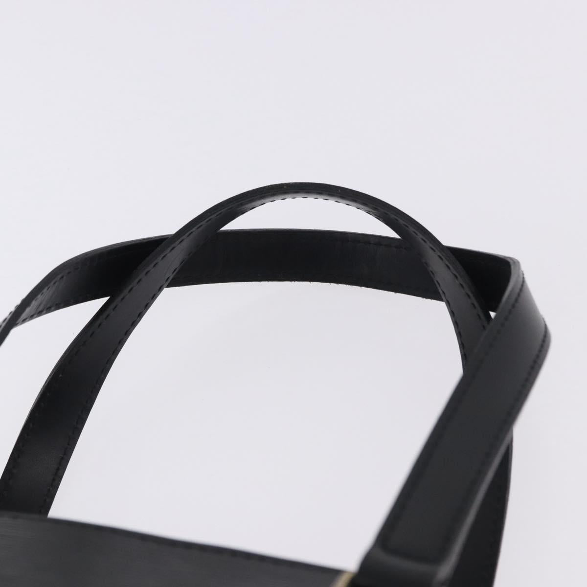LOUIS VUITTON Epi Soufflot Hand Bag Black M52222 LV Auth 196800V