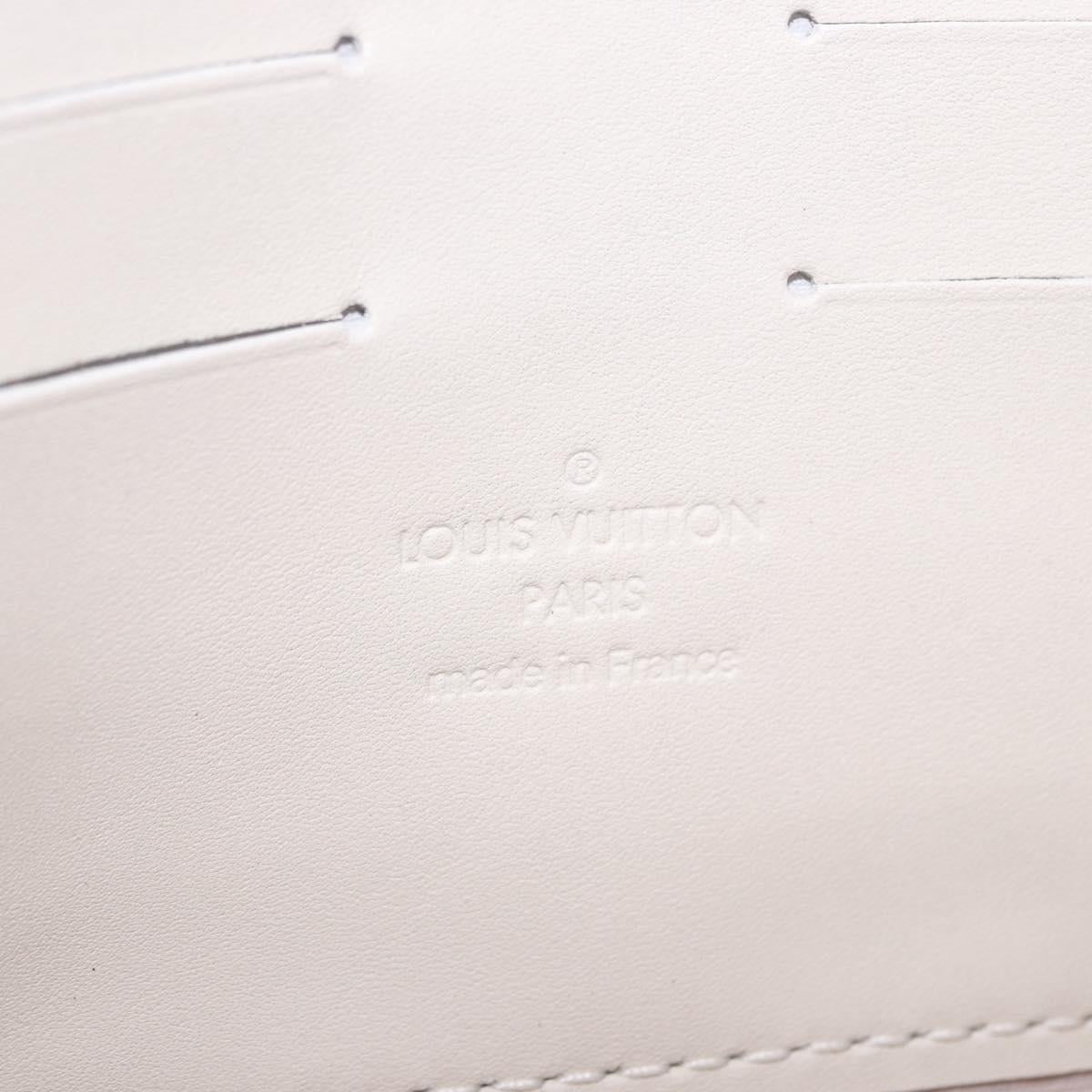 LOUIS VUITTON Monogram Vernis Sunset Bluebird Bag Perle M93541 LV Auth 196803A