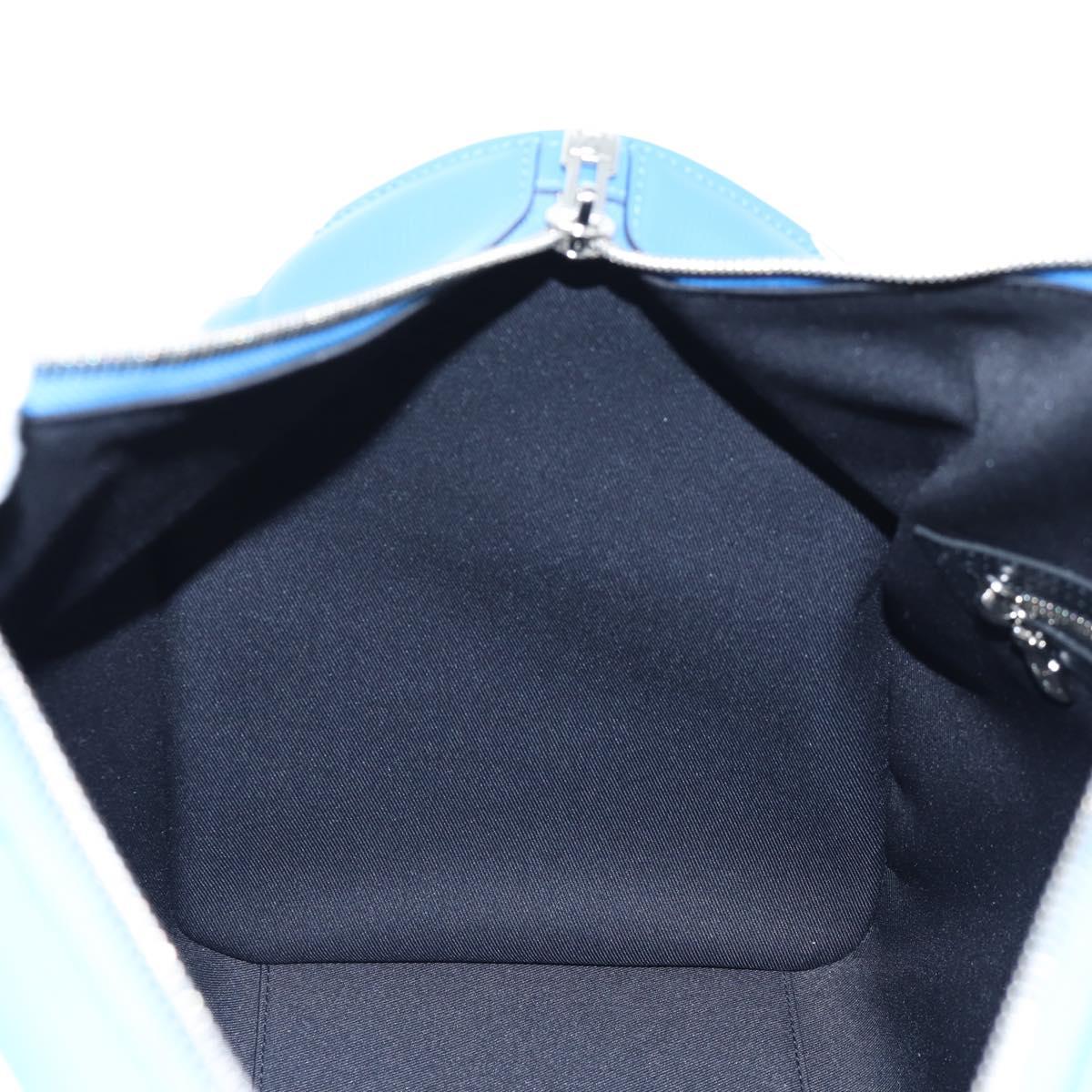 LOUIS VUITTON Epi 2018 FIFA Keepall Bandouliere 50 Bag Blue M52120 Auth 196804SM