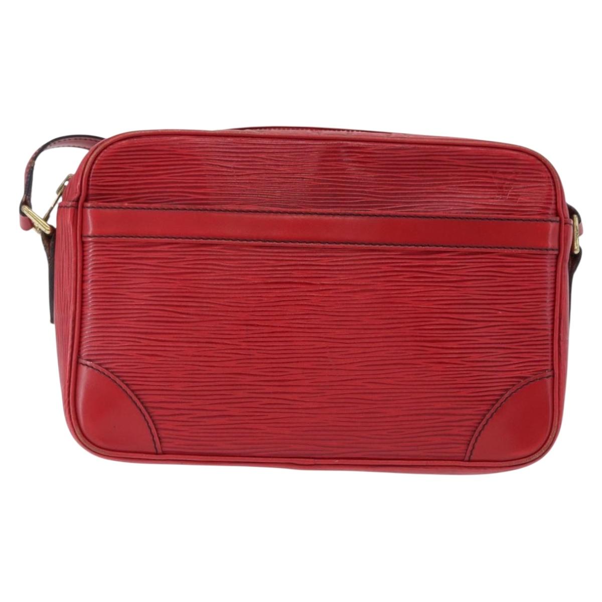LOUIS VUITTON Epi Trocadero 23 Shoulder Bag Red M52307 LV Auth 196806