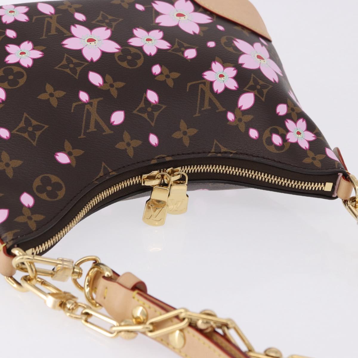 LOUIS VUITTON Monogram Cherry Blossom Boulogne PM Bag M13265 LV Auth 196809SM
