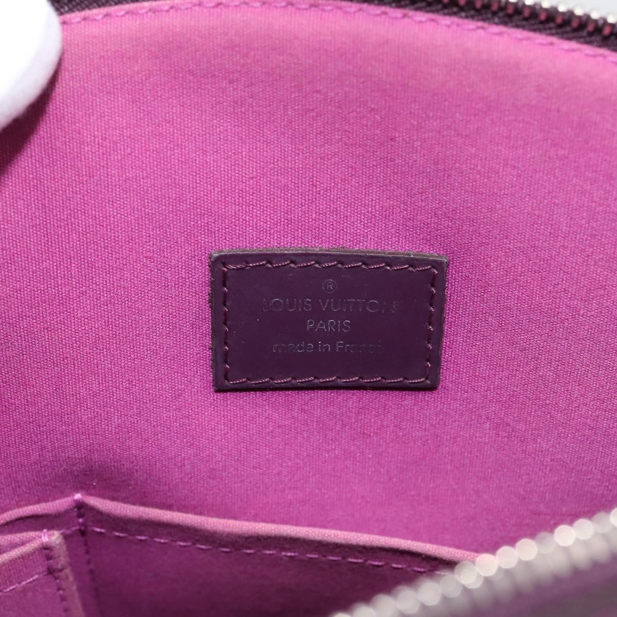 LOUIS VUITTON Epi Lockit PM Hand Bag Purple Cassis M4229K LV Auth 196814V