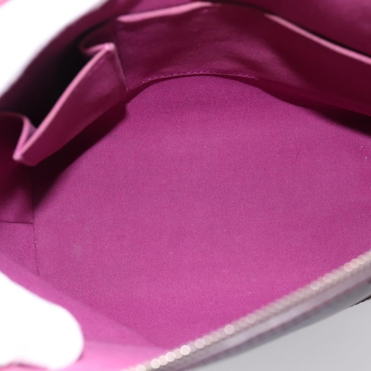 LOUIS VUITTON Epi Lockit PM Hand Bag Purple Cassis M4229K LV Auth 196814V