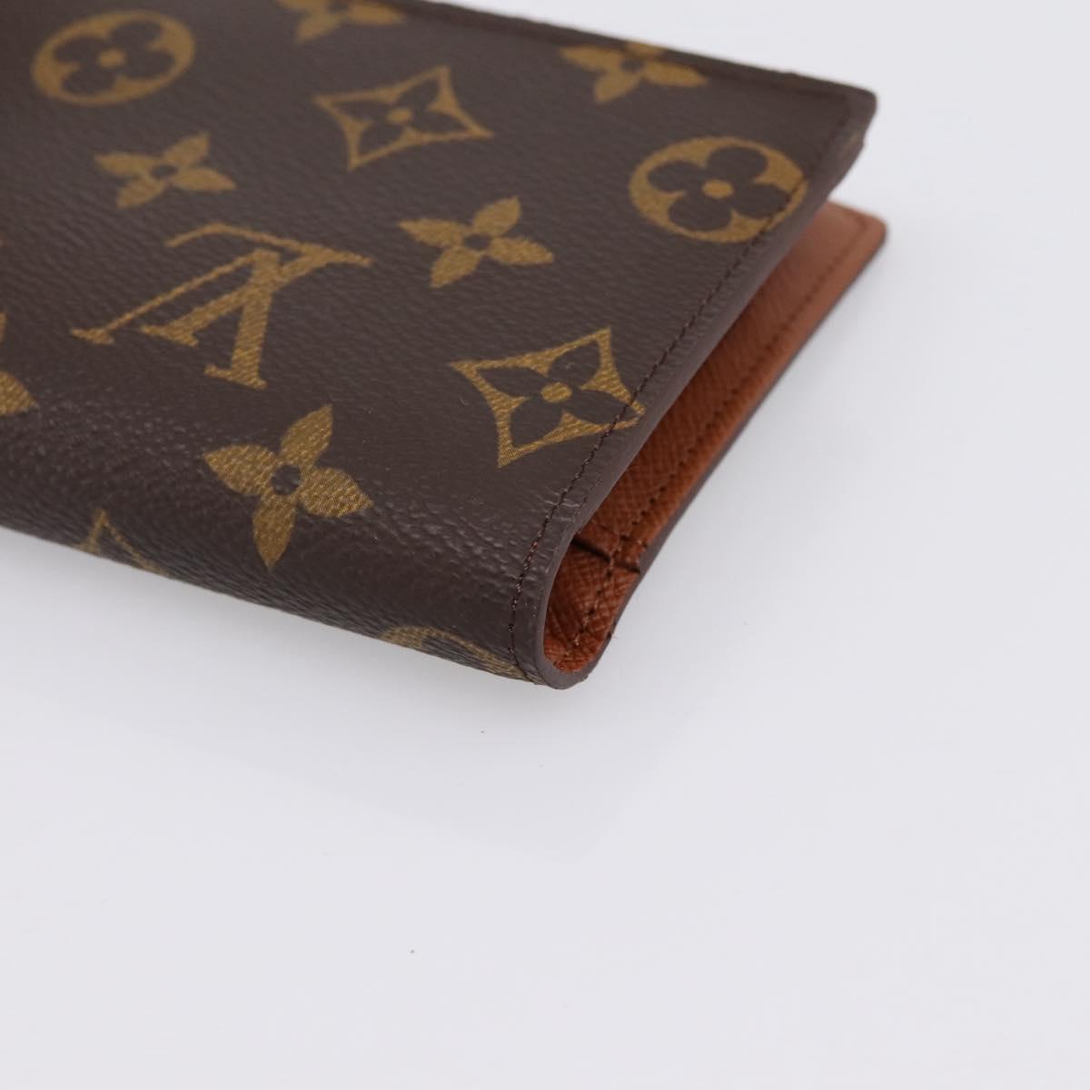 LOUIS VUITTON Monogram Continental Clutch Wallet T61217 LV Auth 196823A