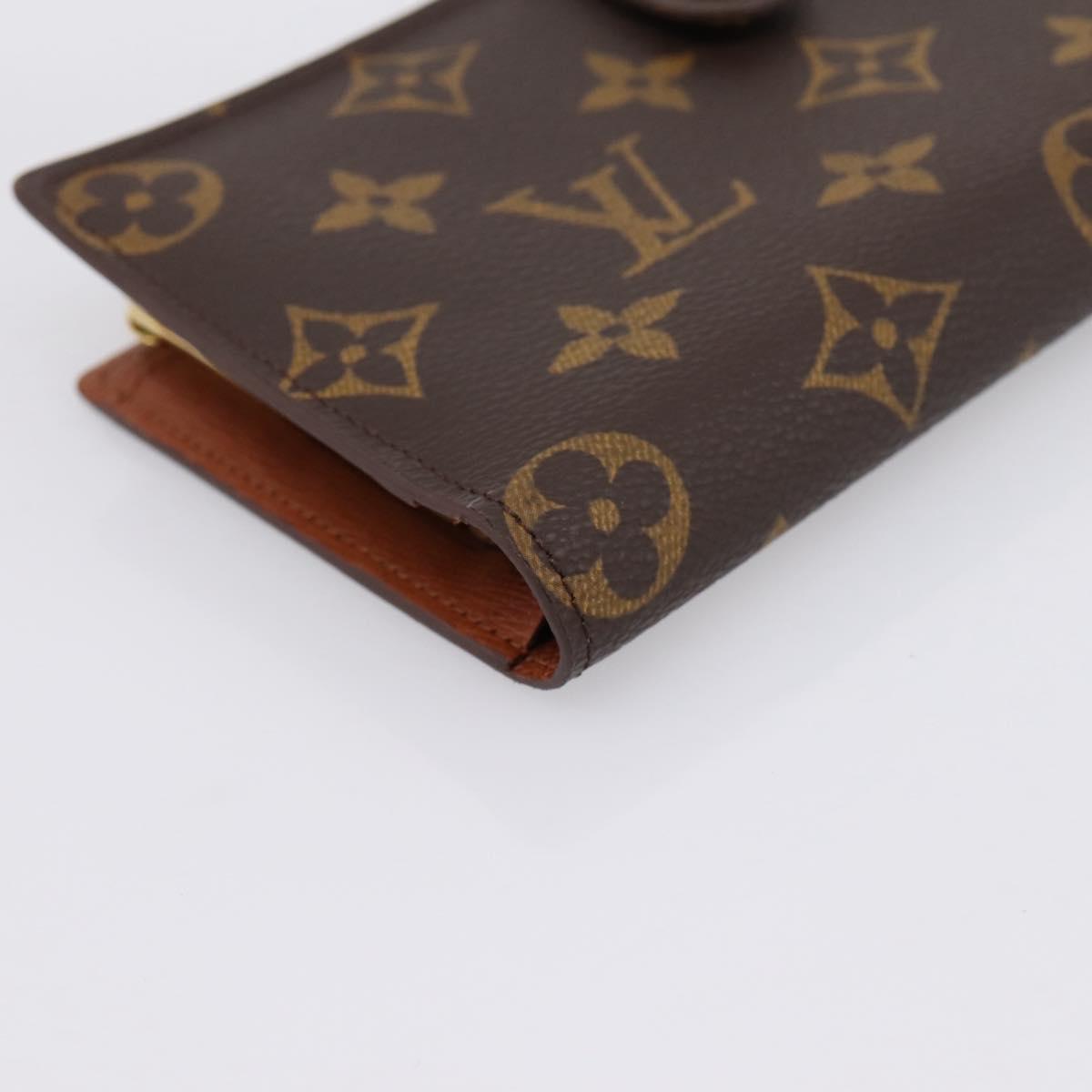 LOUIS VUITTON Monogram Continental Clutch Wallet T61217 LV Auth 196823A