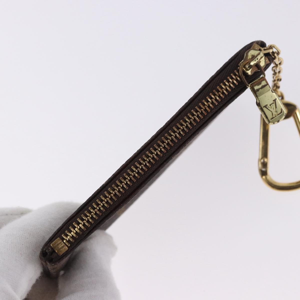 LOUIS VUITTON Monogram Pochette Cles Coin Purse M60033 LV Auth 196825