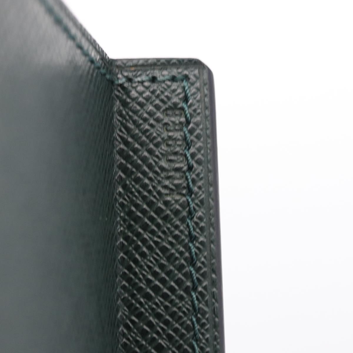 LOUIS VUITTON Taiga Leather Stationery Epicea LV Auth 196848V