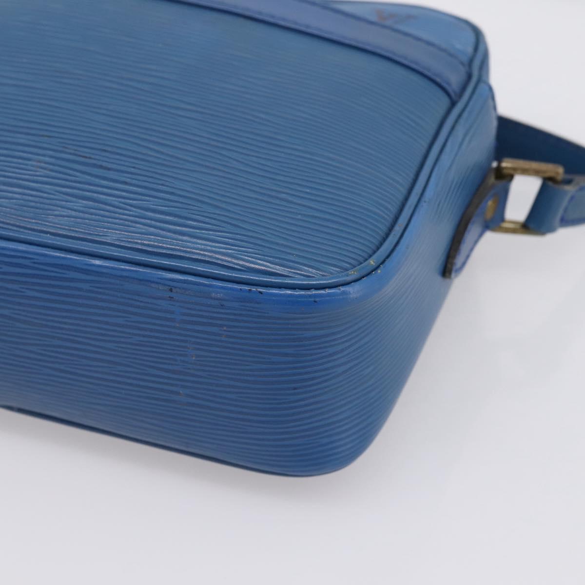 LOUIS VUITTON Epi Trocadero 23 Shoulder Bag Blue M52305 LV Auth 196855