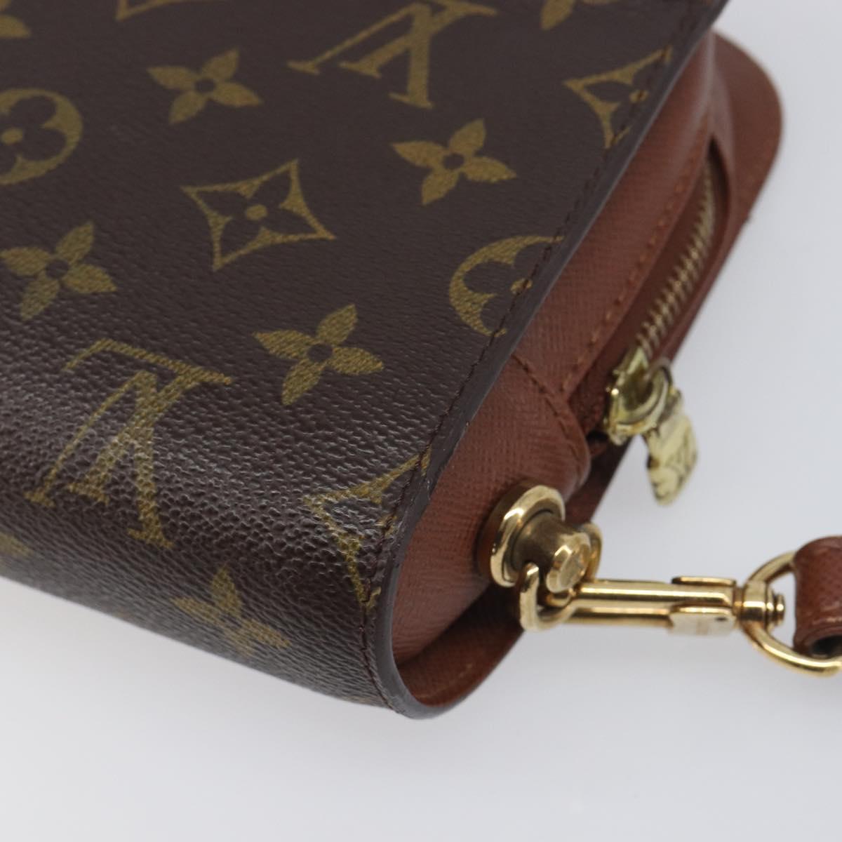 LOUIS VUITTON Monogram Orsay Clutch Bag M51790 LV Auth 196861