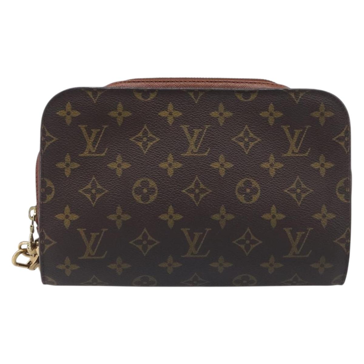LOUIS VUITTON Monogram Orsay Clutch Bag M51790 LV Auth 196861