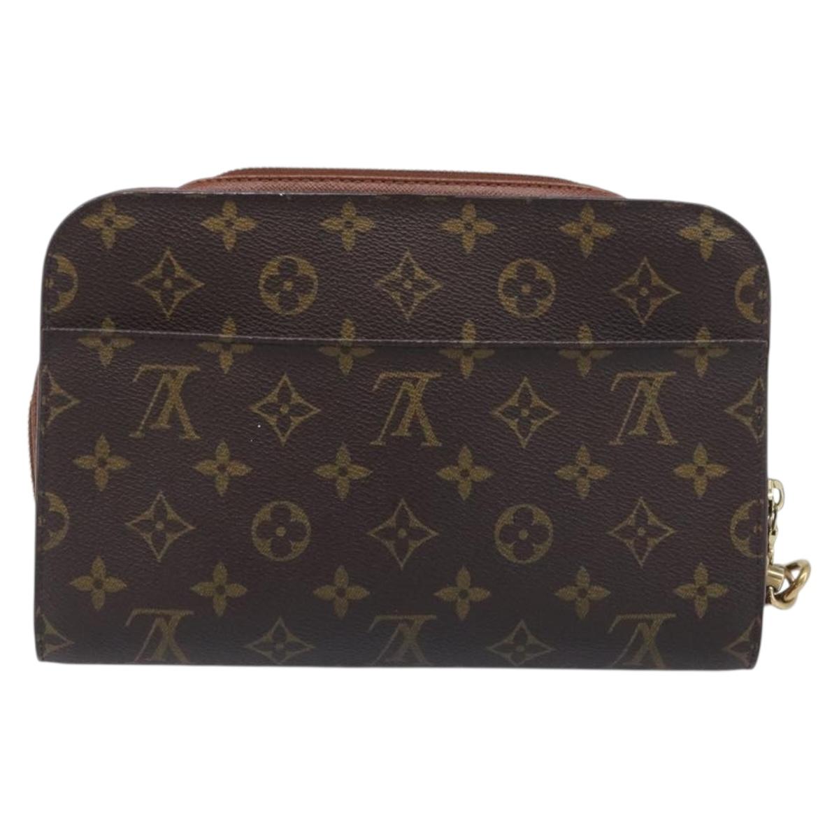 LOUIS VUITTON Monogram Orsay Clutch Bag M51790 LV Auth 196861