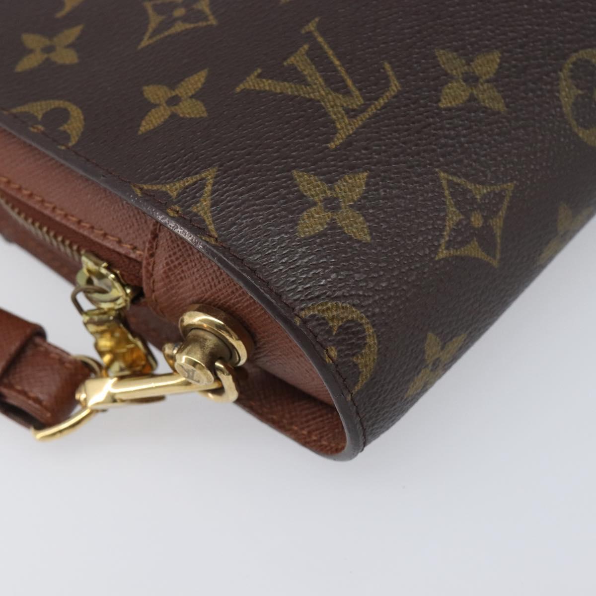 LOUIS VUITTON Monogram Orsay Clutch Bag M51790 LV Auth 196861