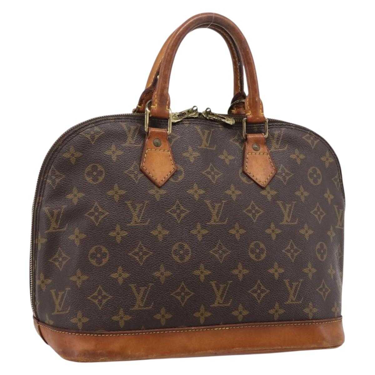 LOUIS VUITTON Monogram Alma PM Hand Bag M53151 LV Auth 196863