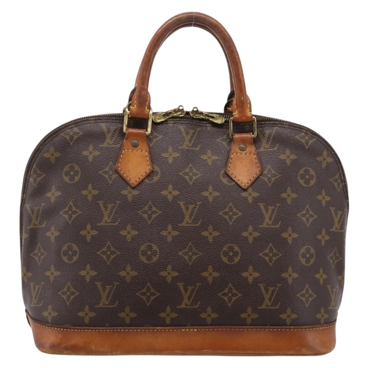 LOUIS VUITTON Monogram Alma PM Hand Bag M53151 LV Auth 196863