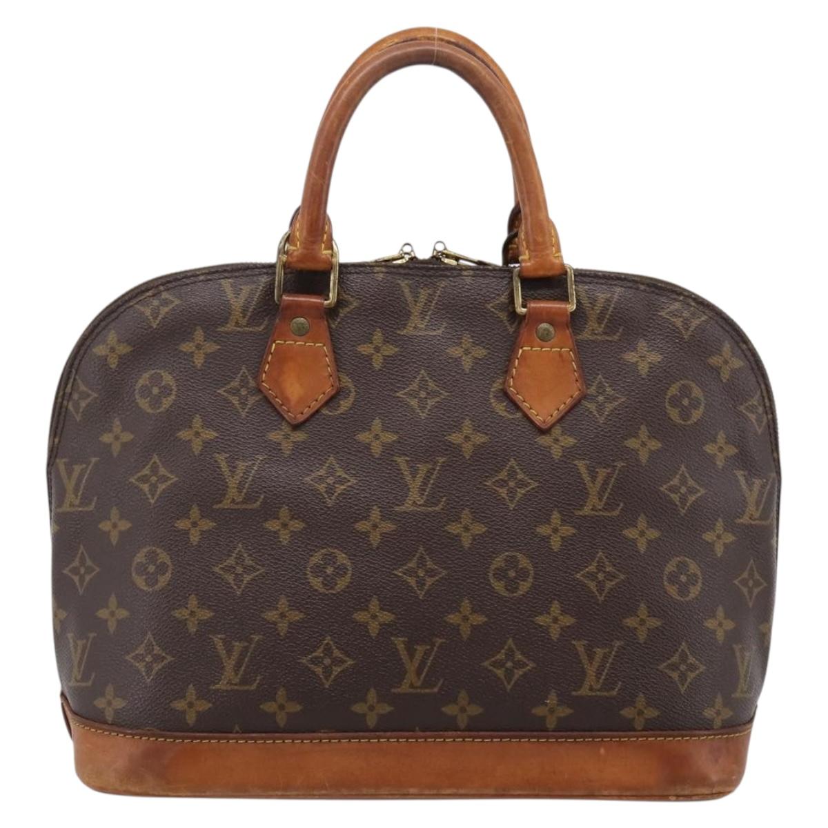 LOUIS VUITTON Monogram Alma PM Hand Bag M53151 LV Auth 196863