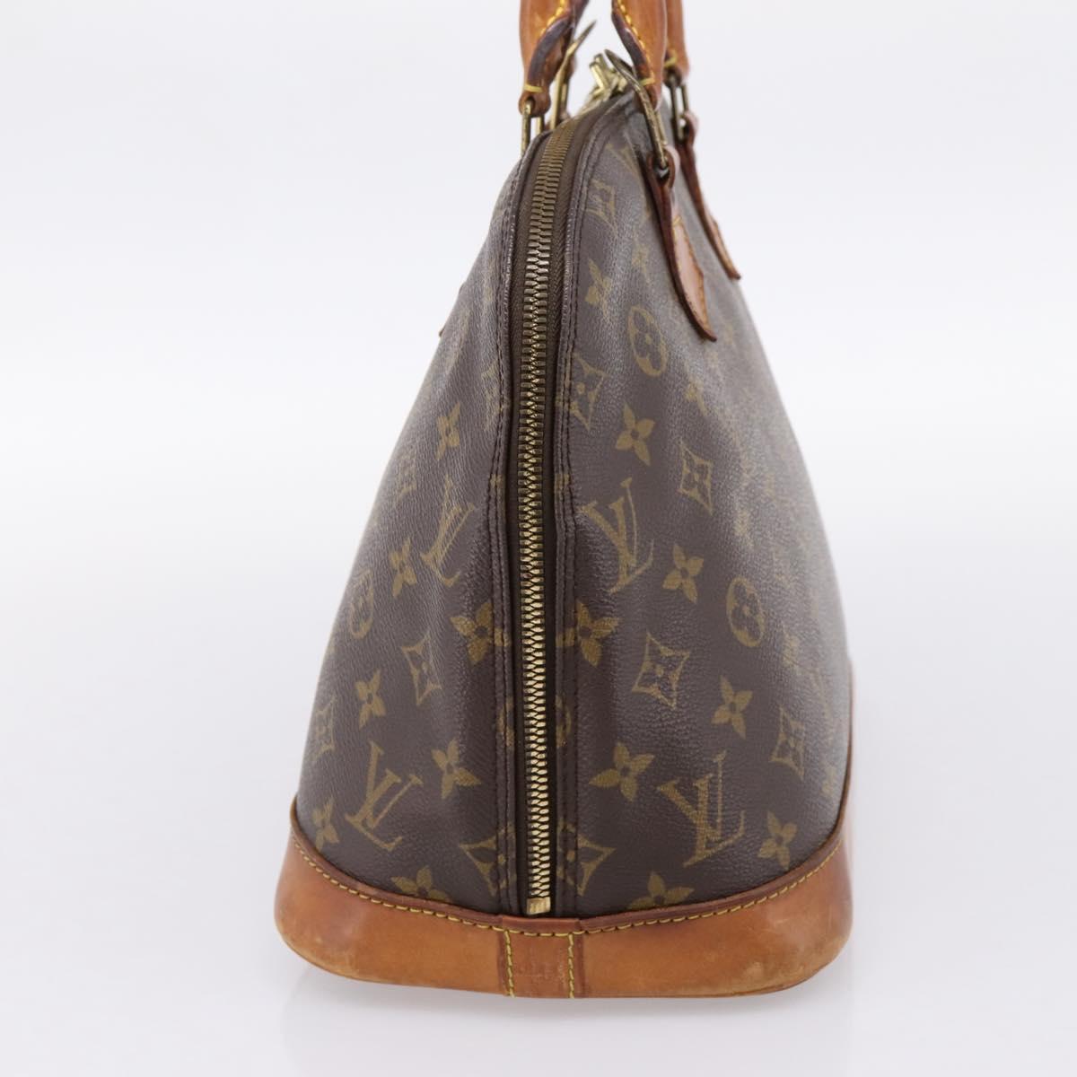 LOUIS VUITTON Monogram Alma PM Hand Bag M53151 LV Auth 196863