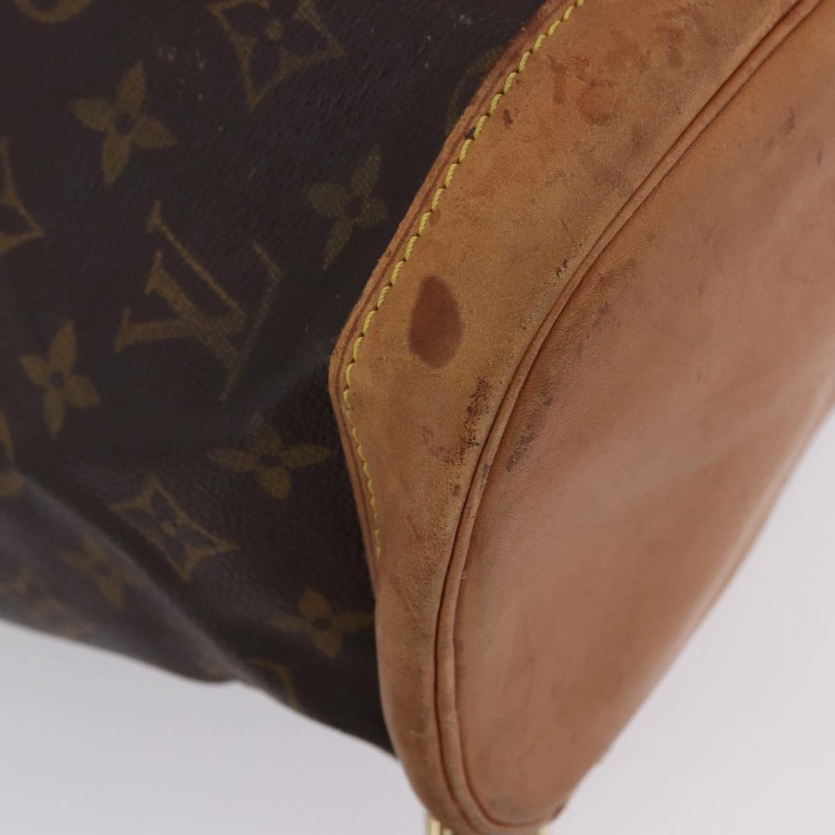LOUIS VUITTON Monogram Montsouris GM Backpack M51135 LV Auth 196867