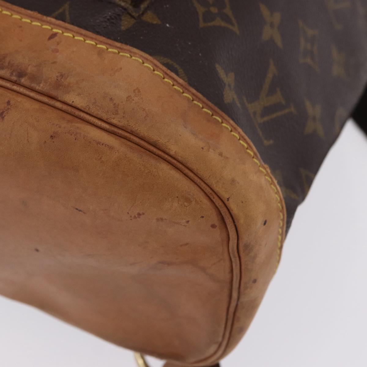 LOUIS VUITTON Monogram Montsouris GM Backpack M51135 LV Auth 196867