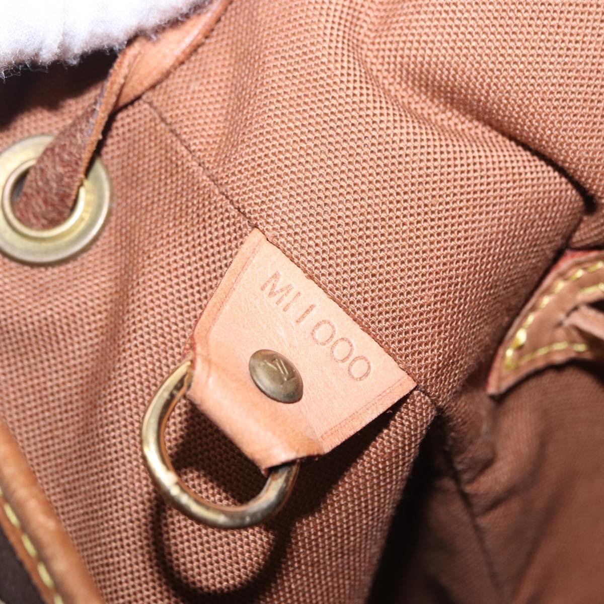 LOUIS VUITTON Monogram Montsouris GM Backpack M51135 LV Auth 196867