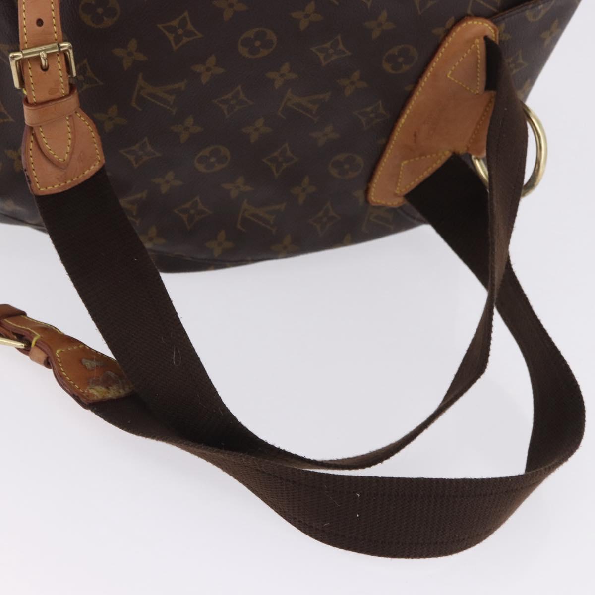 LOUIS VUITTON Monogram Montsouris GM Backpack M51135 LV Auth 196867