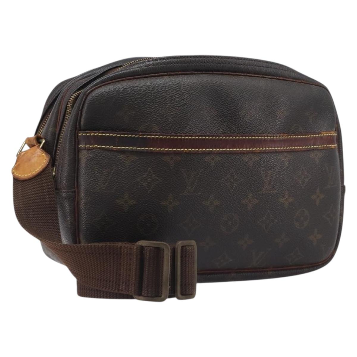 LOUIS VUITTON Monogram Reporter PM Shoulder Bag M45254 LV Auth 196869