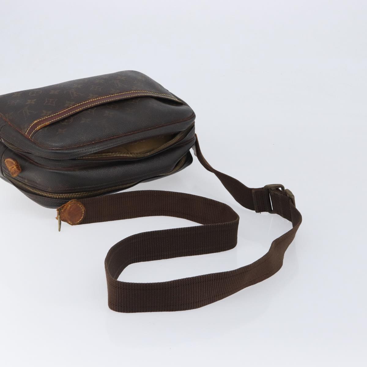 LOUIS VUITTON Monogram Reporter PM Shoulder Bag M45254 LV Auth 196869