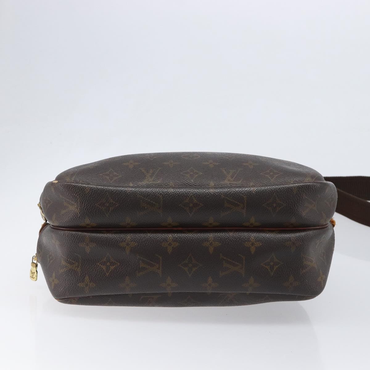 LOUIS VUITTON Monogram Reporter PM Shoulder Bag M45254 LV Auth 196869