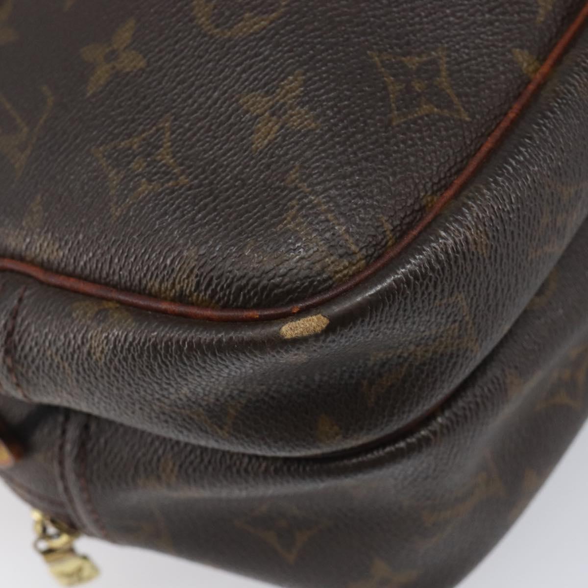 LOUIS VUITTON Monogram Reporter PM Shoulder Bag M45254 LV Auth 196869