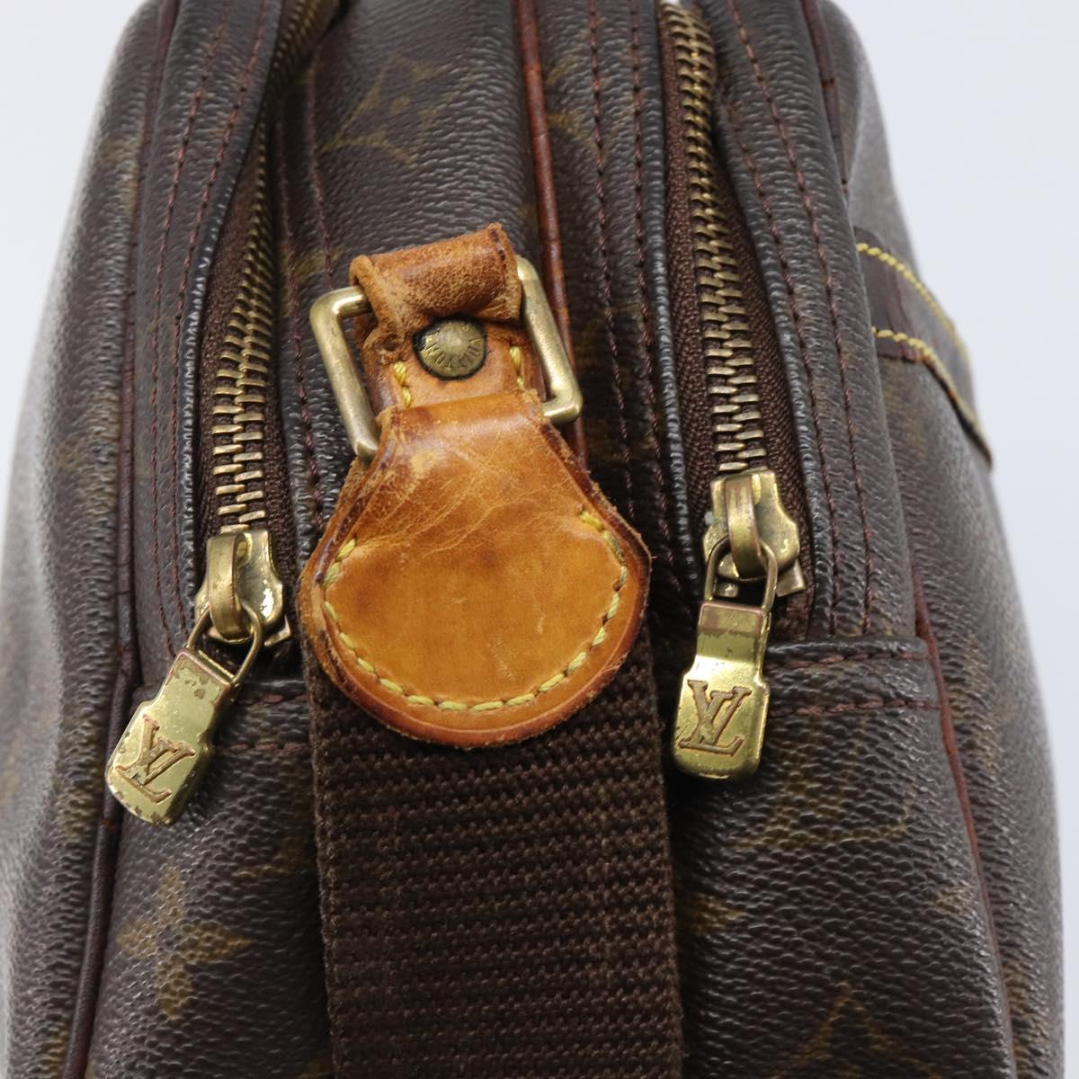 LOUIS VUITTON Monogram Reporter PM Shoulder Bag M45254 LV Auth 196869