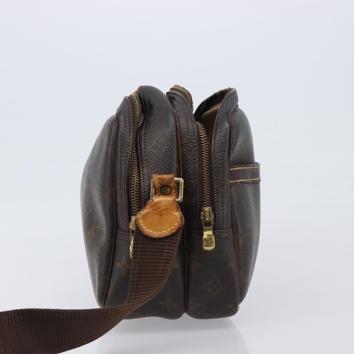 LOUIS VUITTON Monogram Reporter PM Shoulder Bag M45254 LV Auth 196869