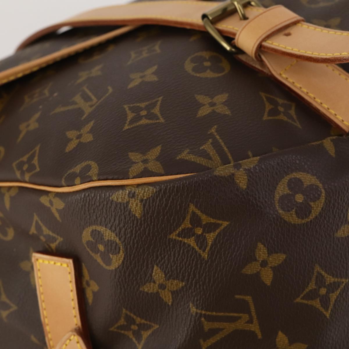 LOUIS VUITTON Monogram Saumur 43 Shoulder Bag M42252 LV Auth 196870SAV