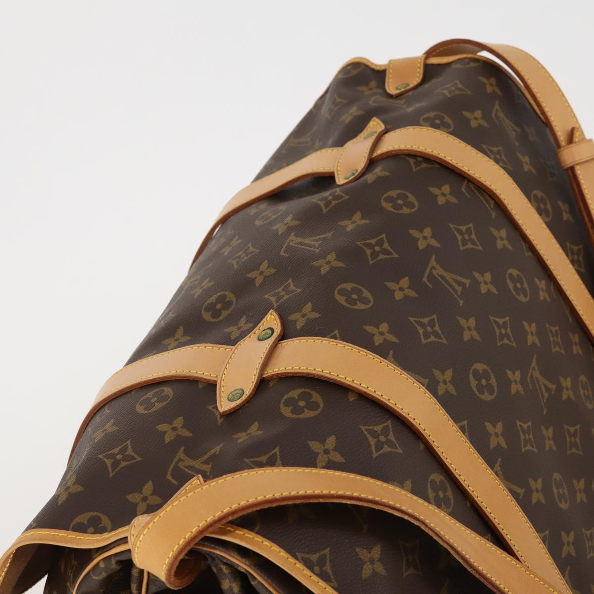 LOUIS VUITTON Monogram Saumur 43 Shoulder Bag M42252 LV Auth 196870SAV
