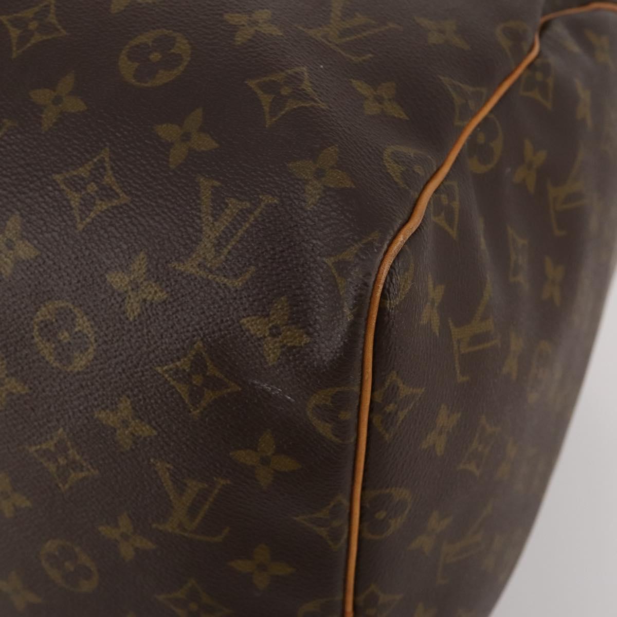 LOUIS VUITTON Monogram Keepall 55 Boston Bag M41424 LV Auth 196871V