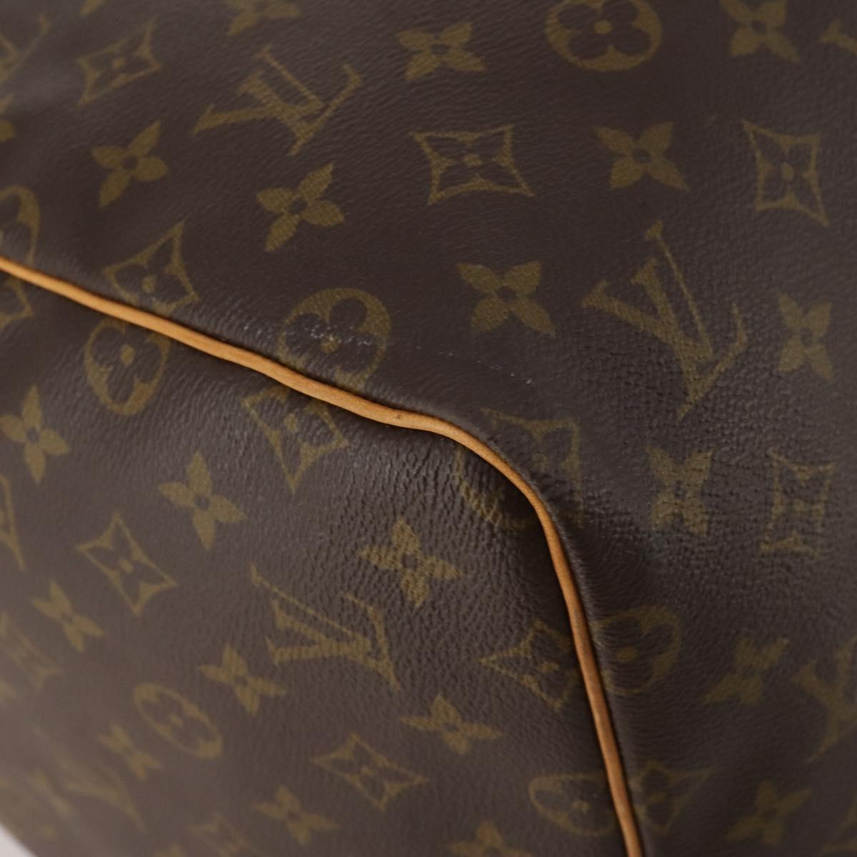 LOUIS VUITTON Monogram Keepall 55 Boston Bag M41424 LV Auth 196871V