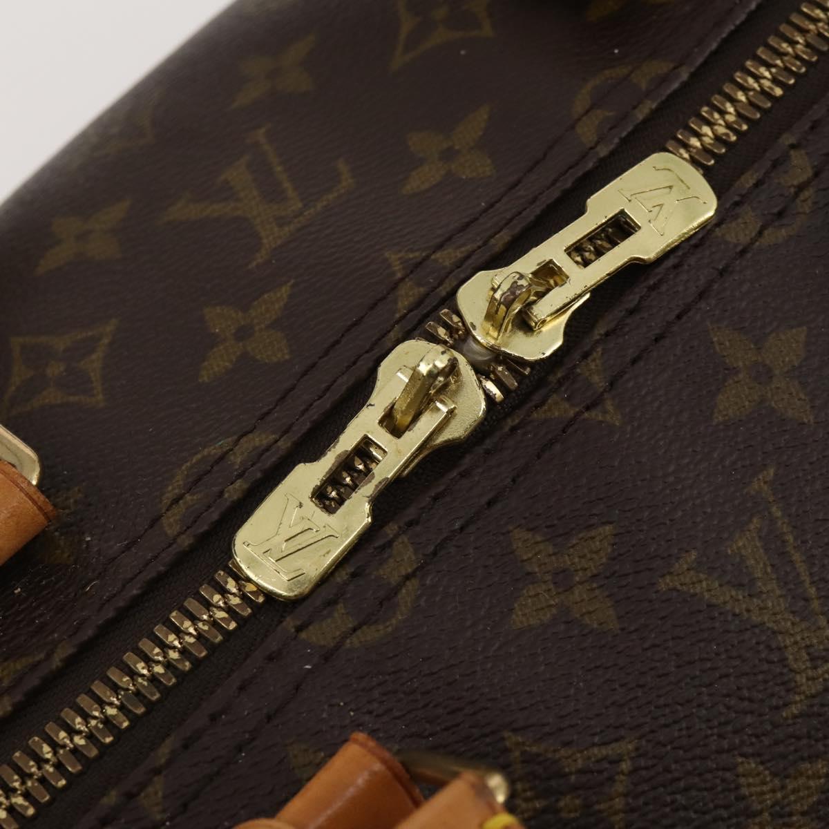LOUIS VUITTON Monogram Keepall 55 Boston Bag M41424 LV Auth 196871V