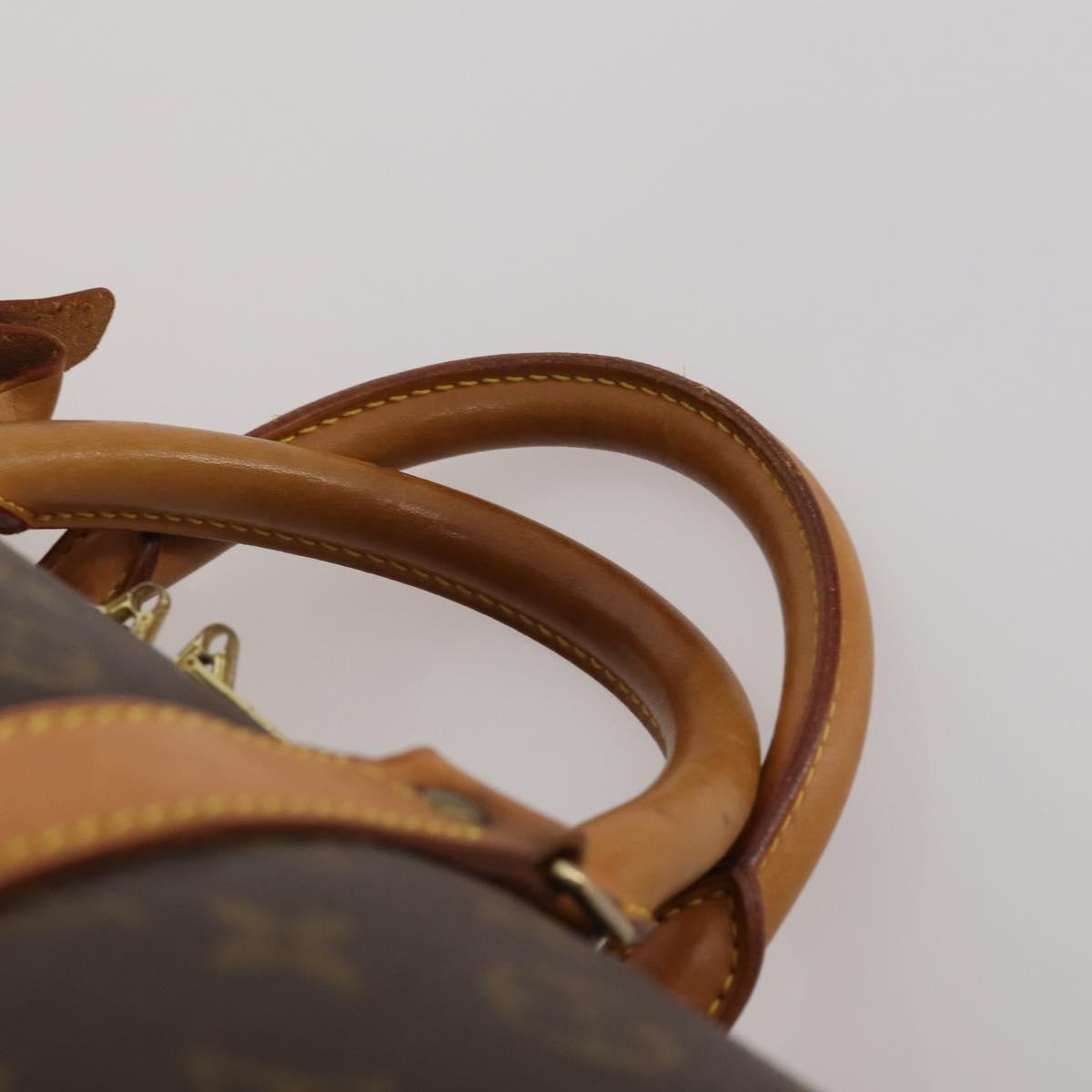 LOUIS VUITTON Monogram Keepall 55 Boston Bag M41424 LV Auth 196871V