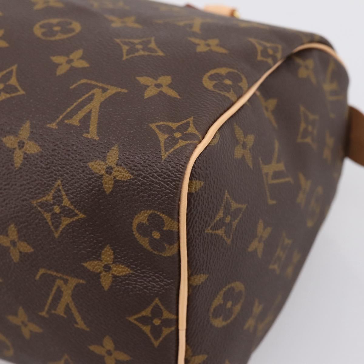 LOUIS VUITTON Monogram Speedy 25 Hand Bag M41528 LV Auth 196878SAM