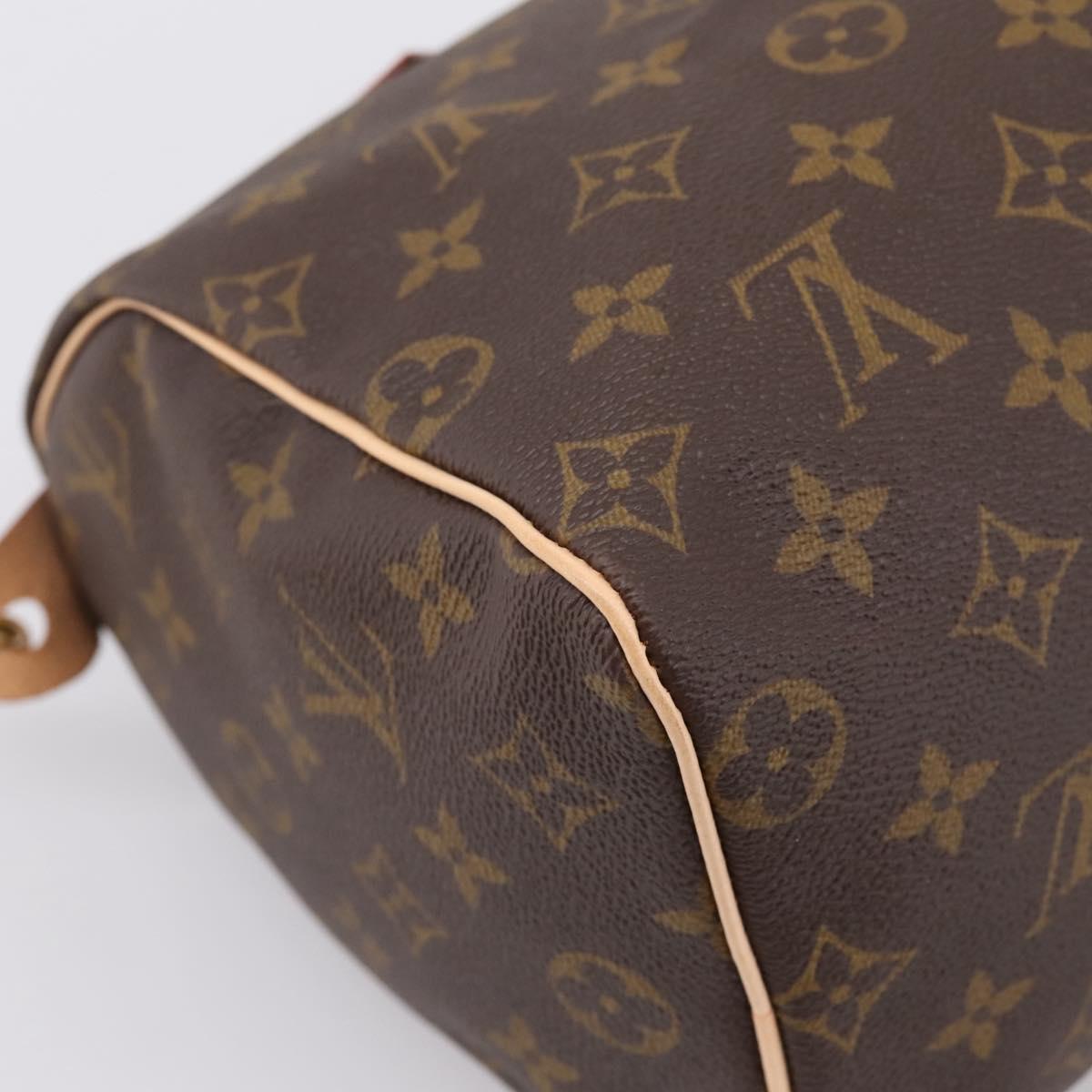 LOUIS VUITTON Monogram Speedy 25 Hand Bag M41528 LV Auth 196878SAM