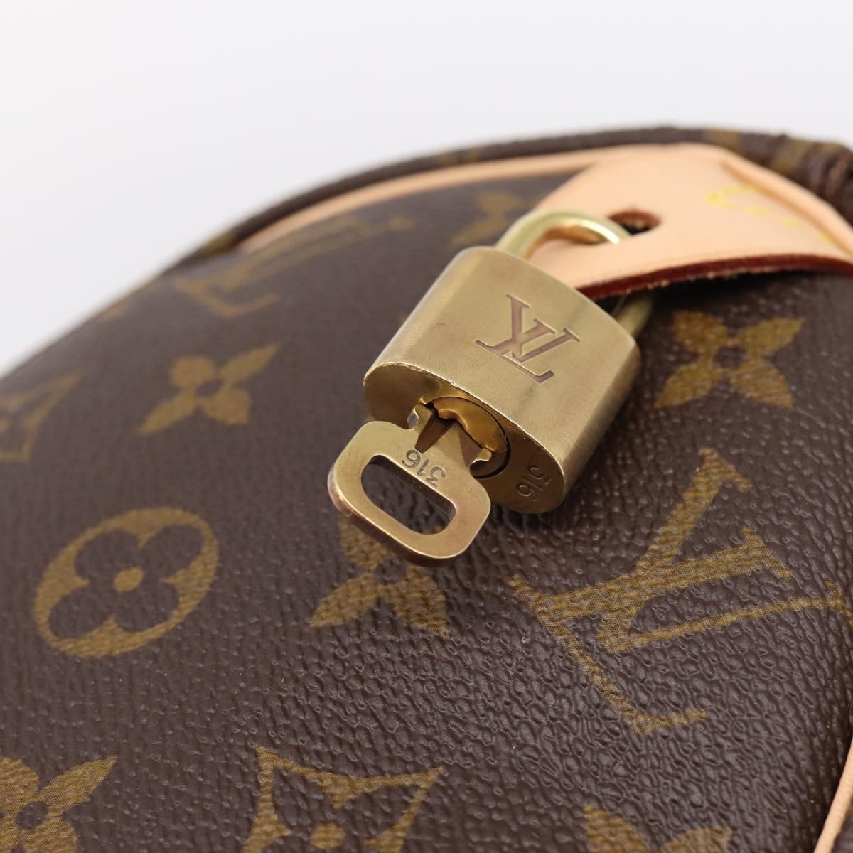 LOUIS VUITTON Monogram Speedy 25 Hand Bag M41528 LV Auth 196878SAM