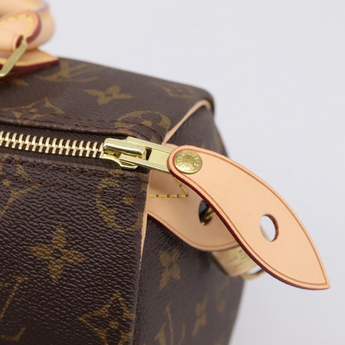 LOUIS VUITTON Monogram Speedy 25 Hand Bag M41528 LV Auth 196878SAM