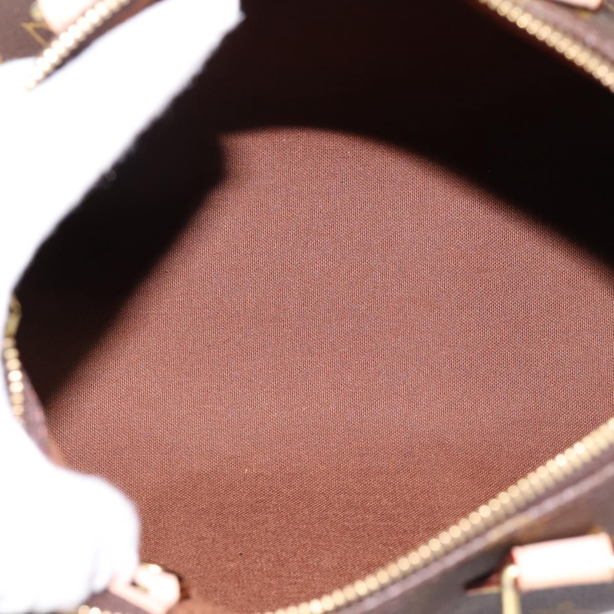 LOUIS VUITTON Monogram Speedy 25 Hand Bag M41528 LV Auth 196878SAM