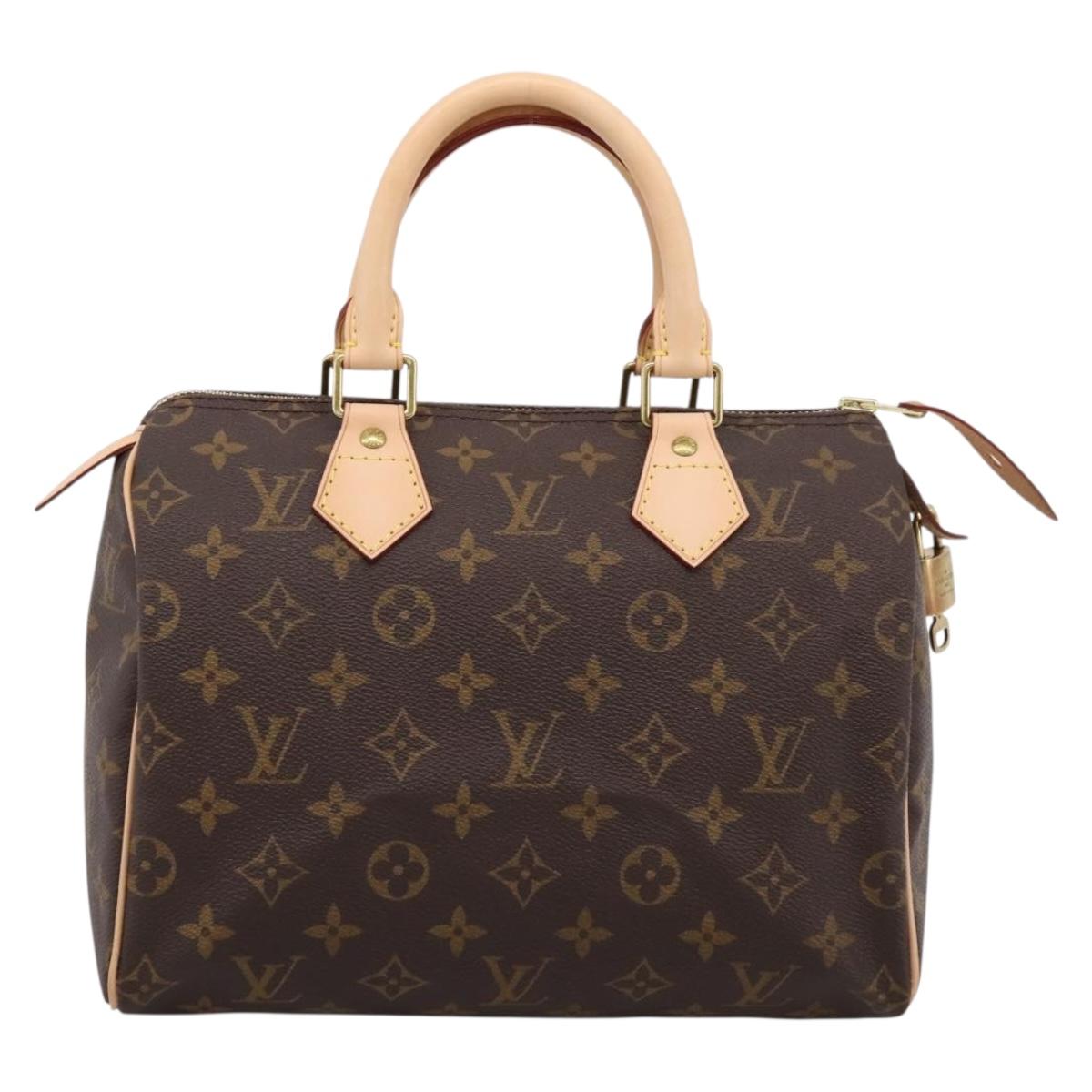 LOUIS VUITTON Monogram Speedy 25 Hand Bag M41528 LV Auth 196878SAM