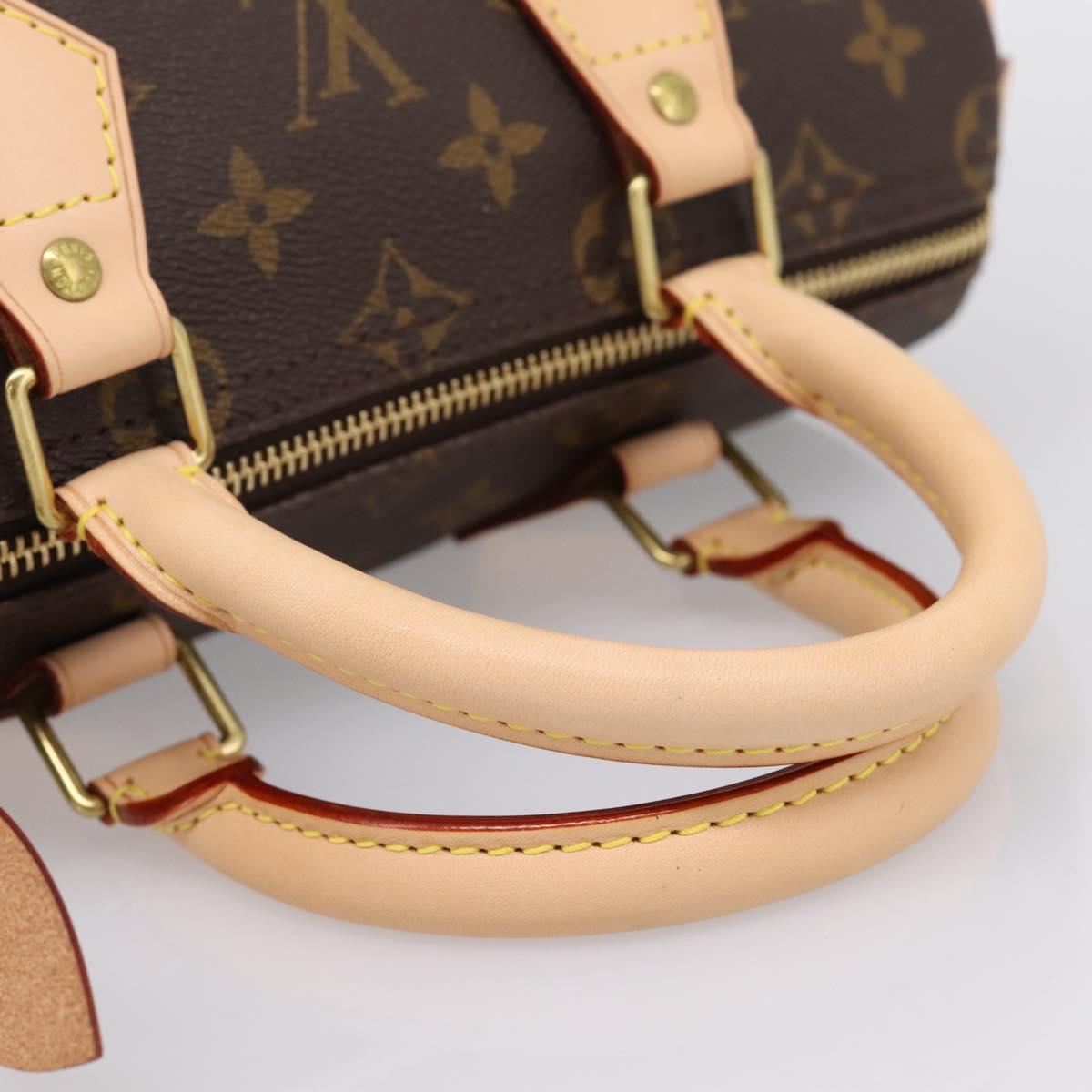 LOUIS VUITTON Monogram Speedy 25 Hand Bag M41528 LV Auth 196878SAM