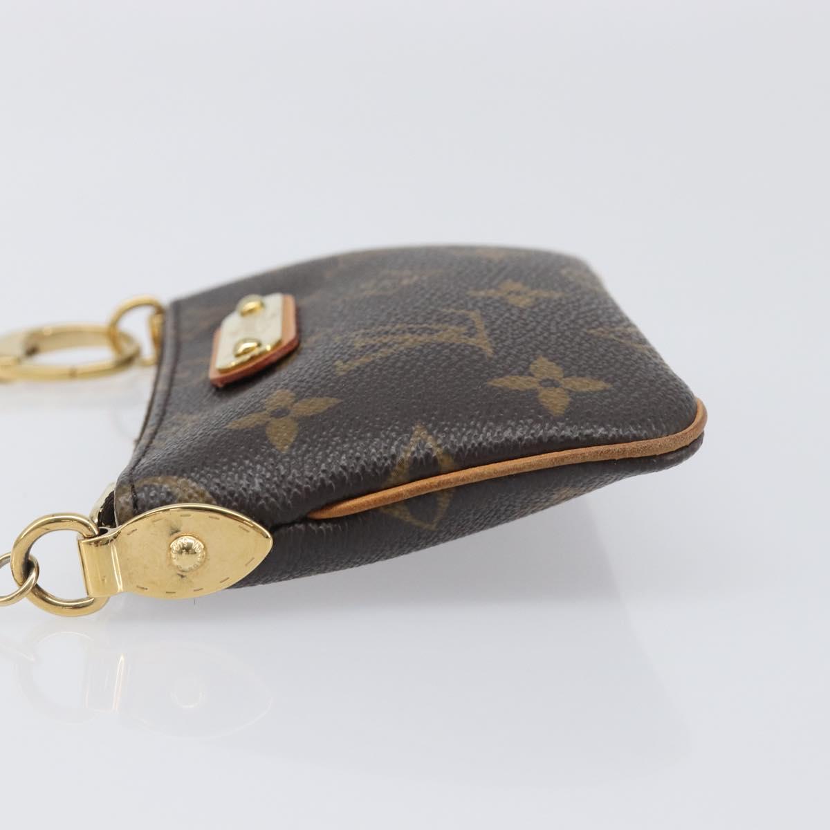 LOUIS VUITTON Monogram Pochette Mira PM Accessory Pouch M60095 LV Auth 196885V