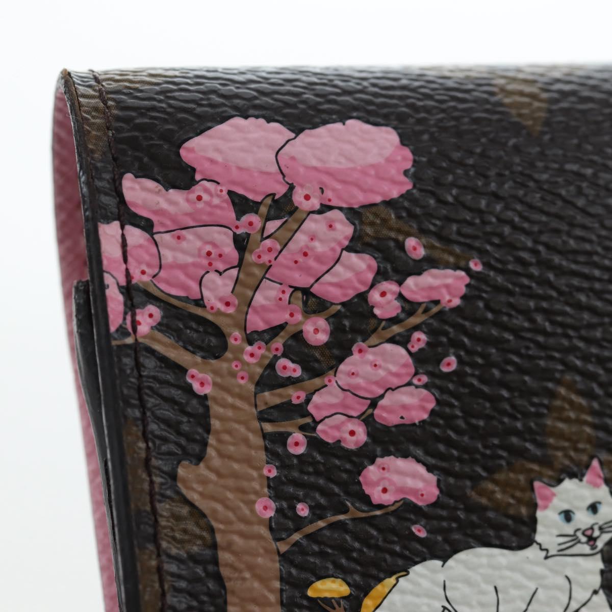 LOUIS VUITTON Vivienne Portefeuille Victorine Wallet M80873 LV Auth 196886M