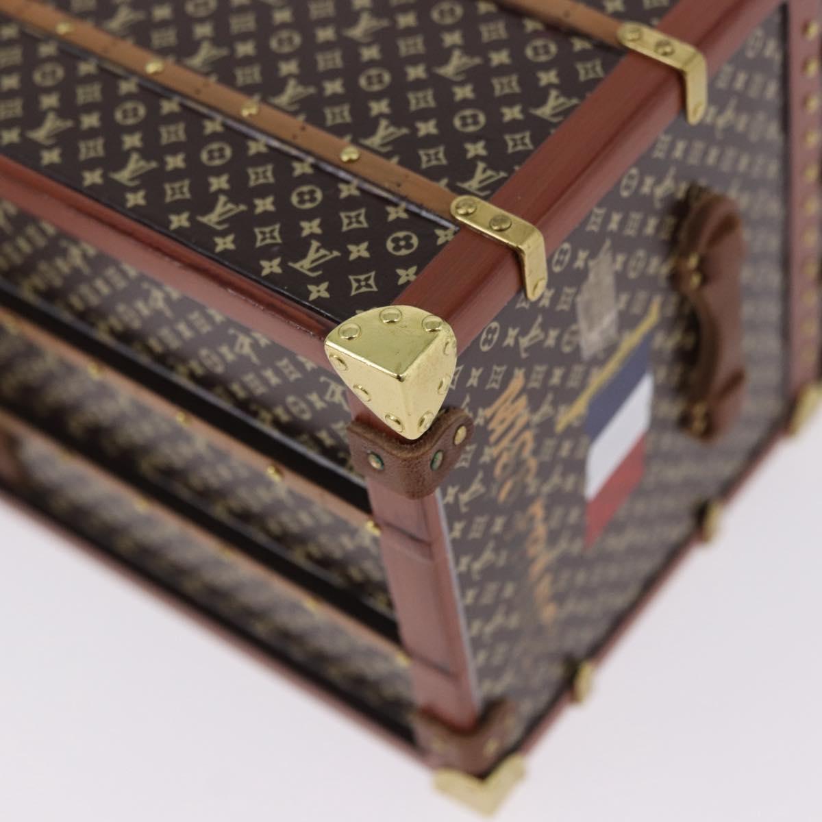 LOUIS VUITTON Monogram Miss France Paper Weight Brown M99408 LV Auth 196888A