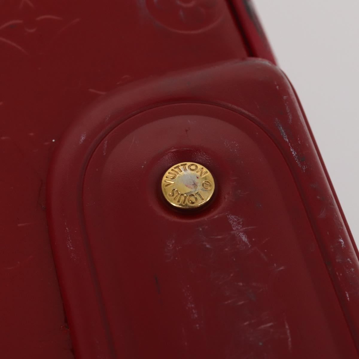 LOUIS VUITTON Monogram Vernis Pegas 45 Suitcase Pomme D'amour M91278 Auth 196891