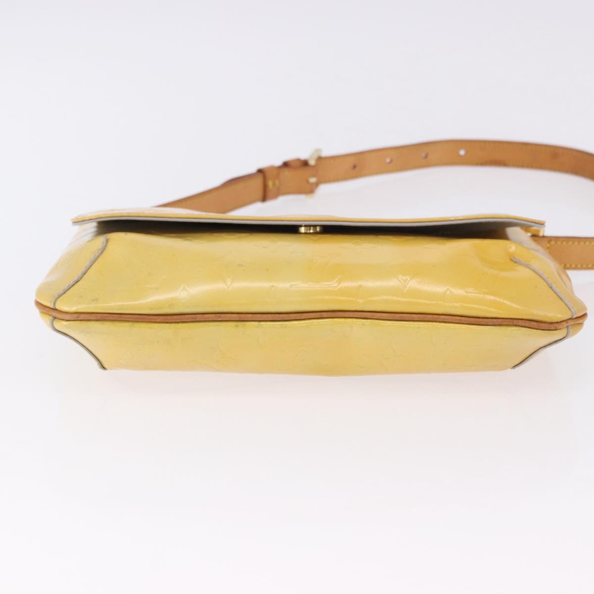 LOUIS VUITTON Monogram Vernis Thompson Street Bag Gris M91008 LV Auth 196902