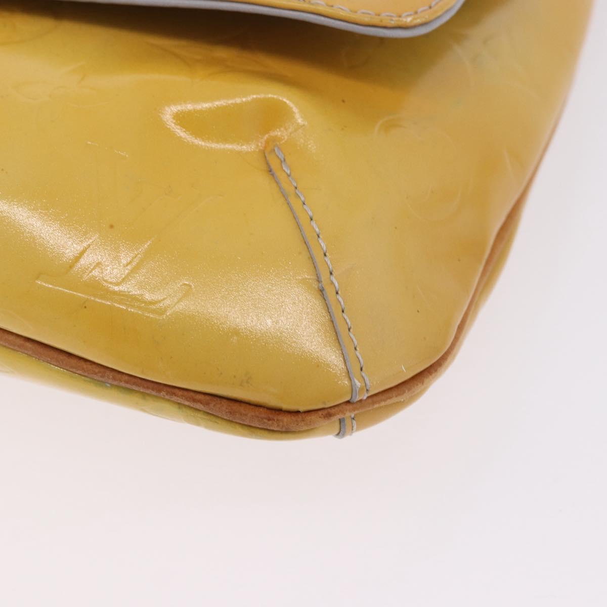 LOUIS VUITTON Monogram Vernis Thompson Street Bag Gris M91008 LV Auth 196902